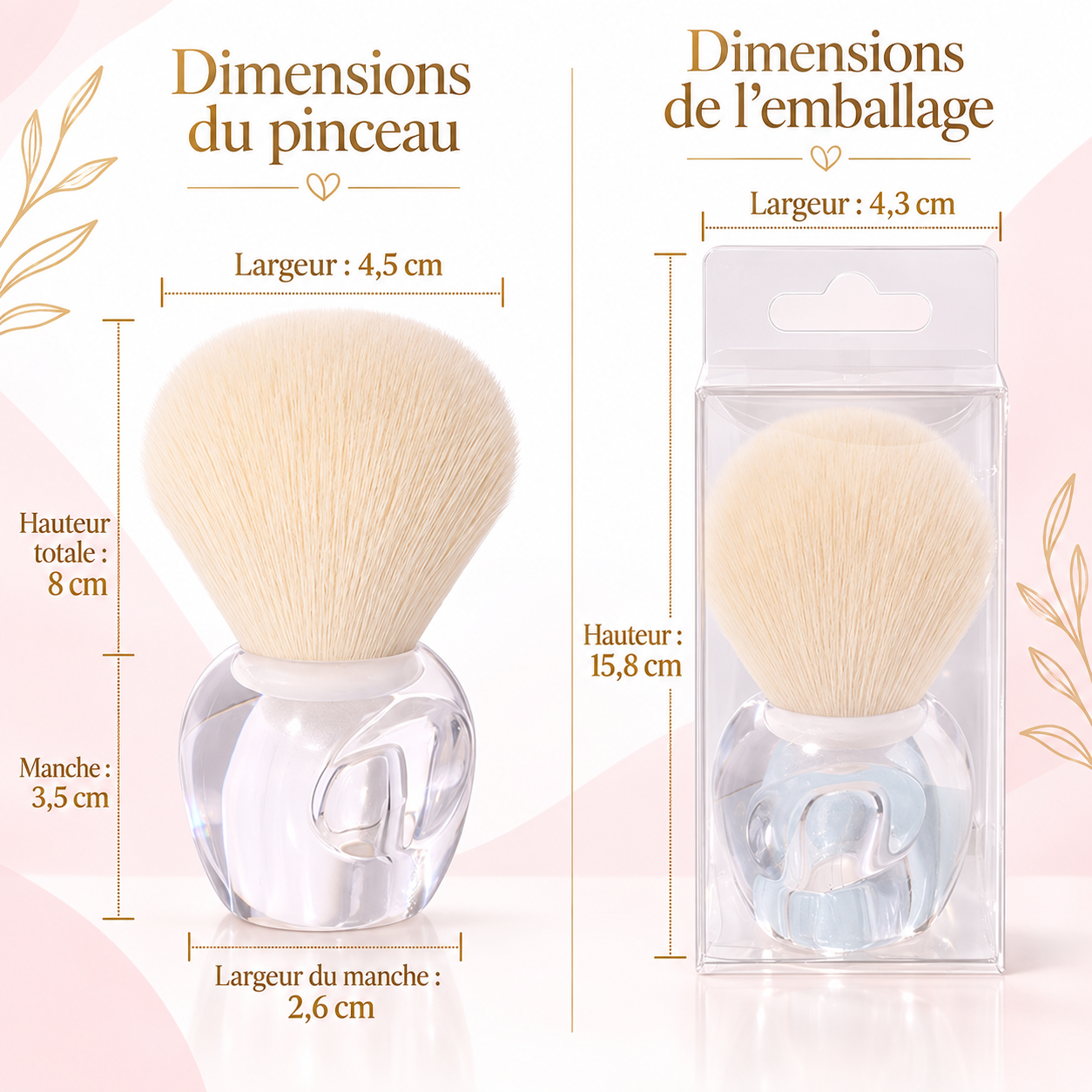 Pinceau blush poudre