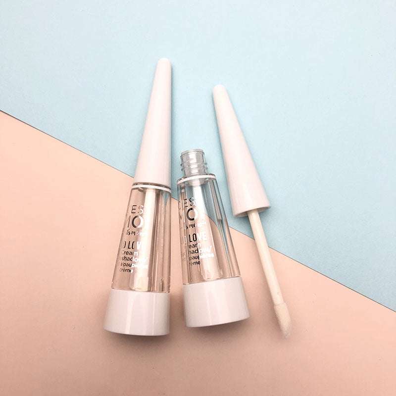 Tube de gloss blanc brillant