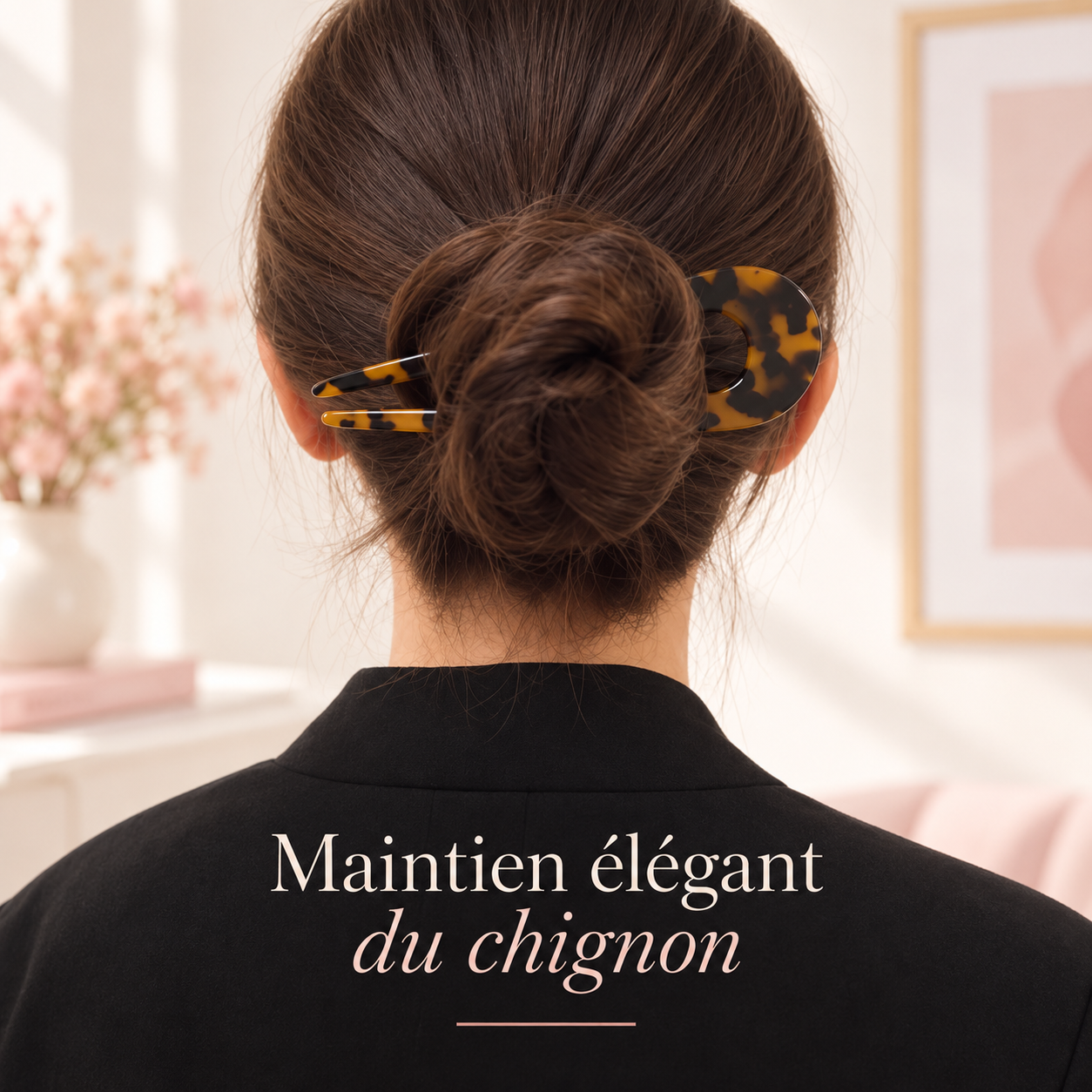 Épingle à cheveux en forme de U