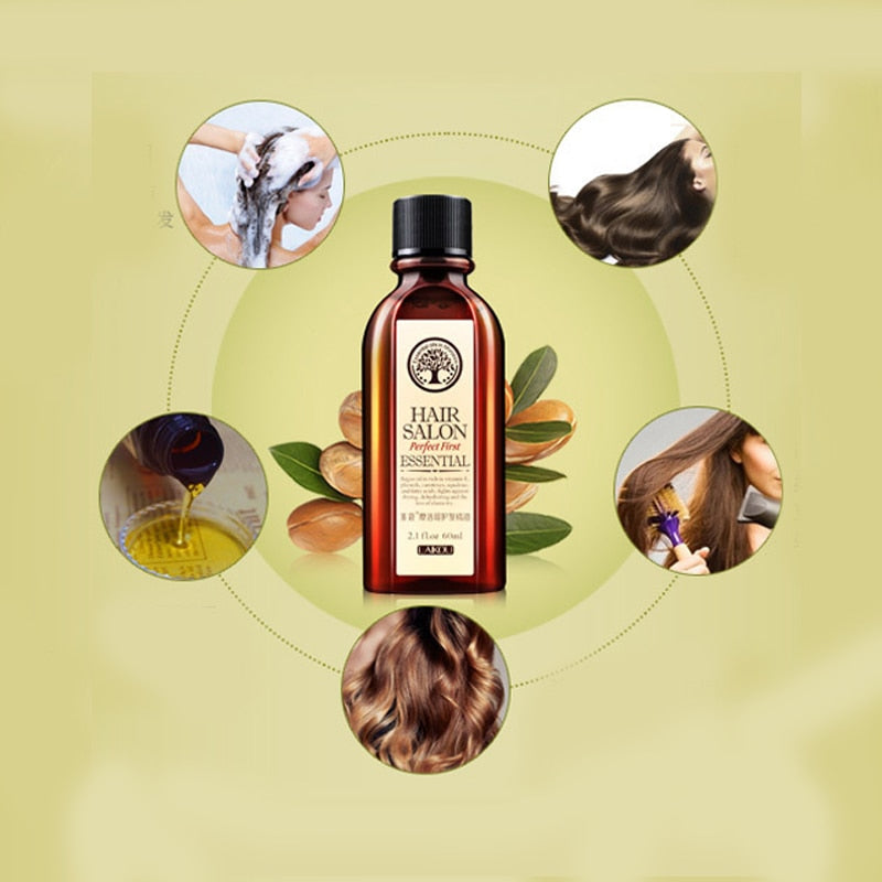 Huile protectrice pour cheveux