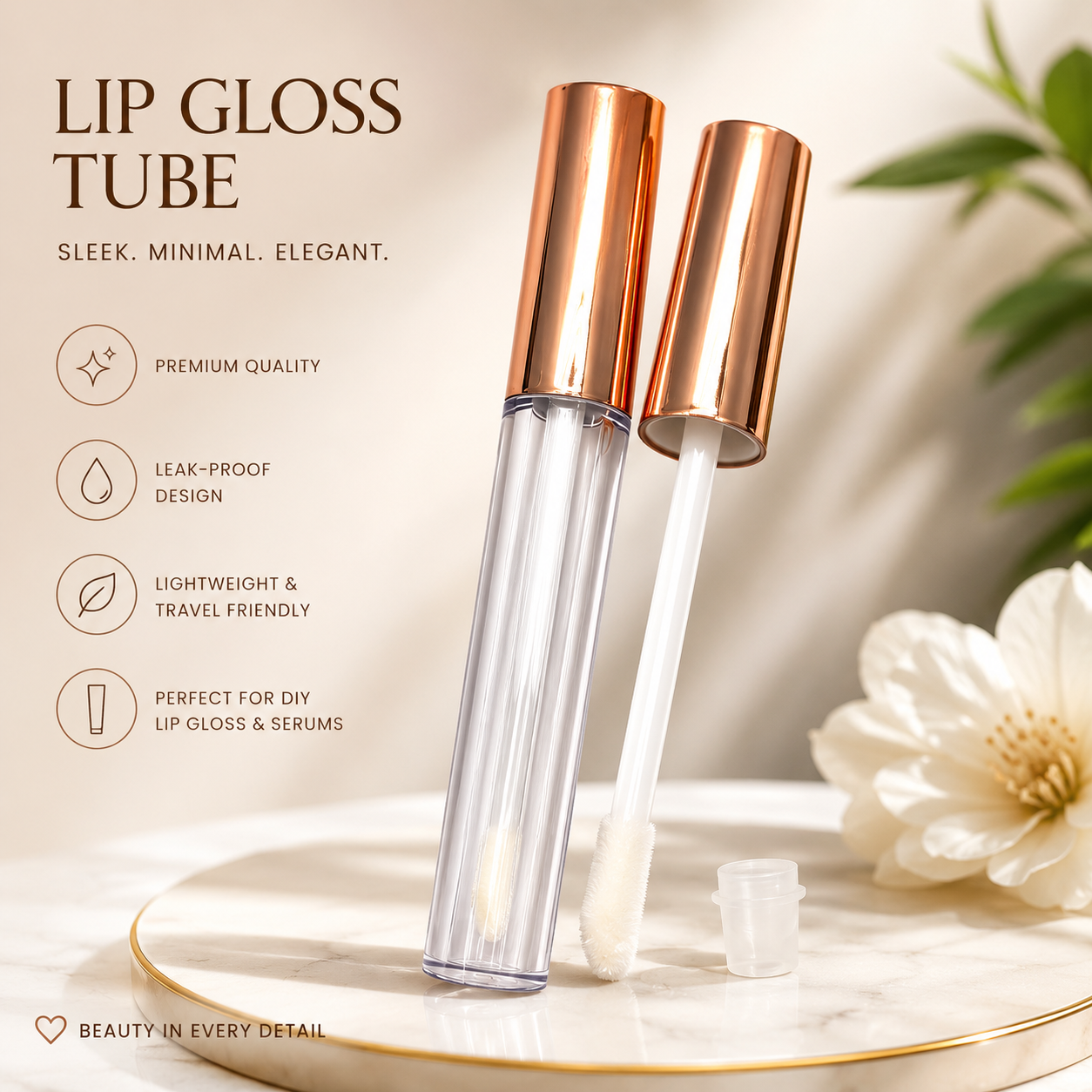 Tube de gloss à lèvres
