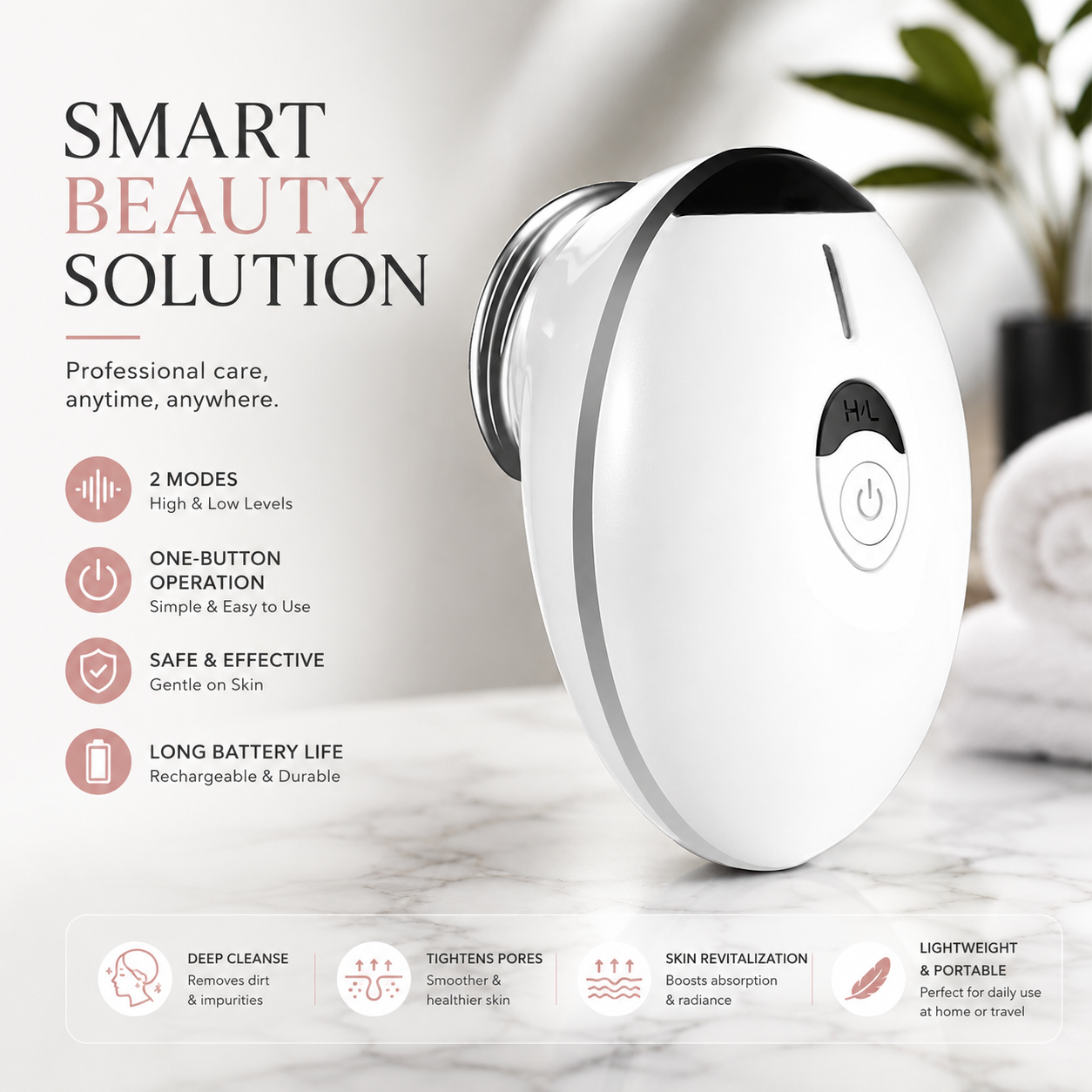 Nettoyeur de pores en silicone