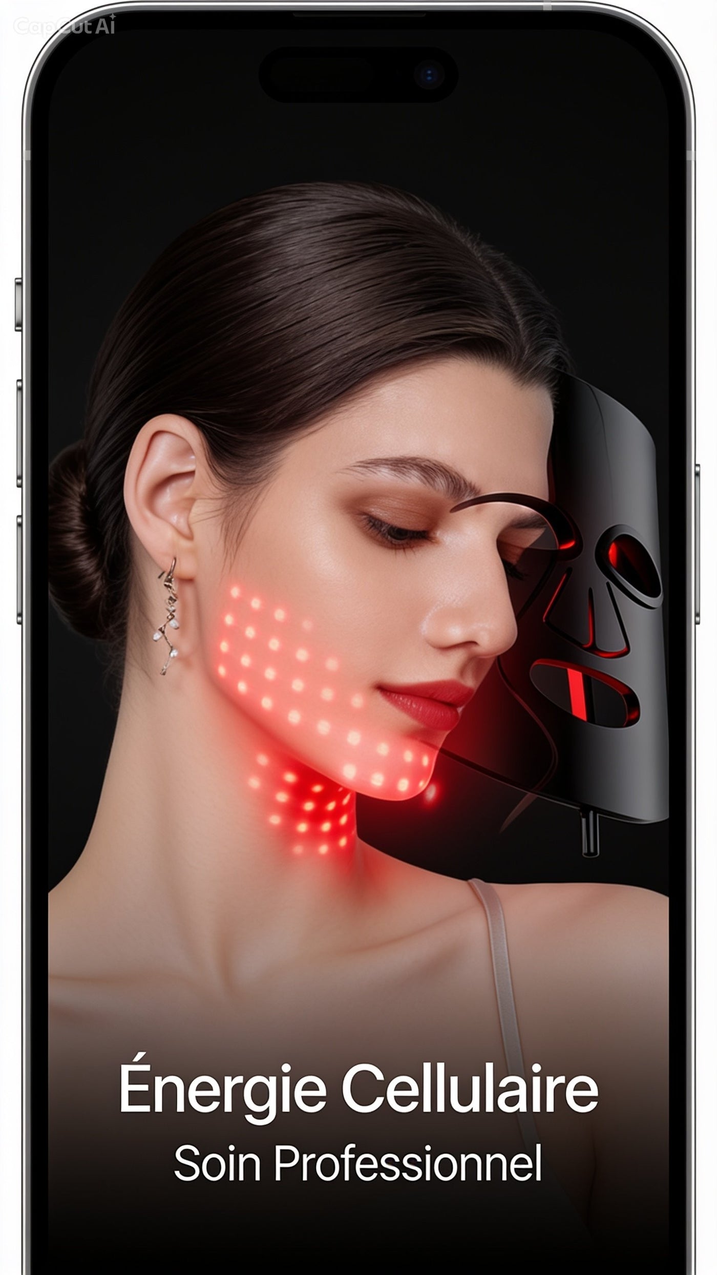 Masque LED Photothérapie Visage – Soin Beauté à Domicile