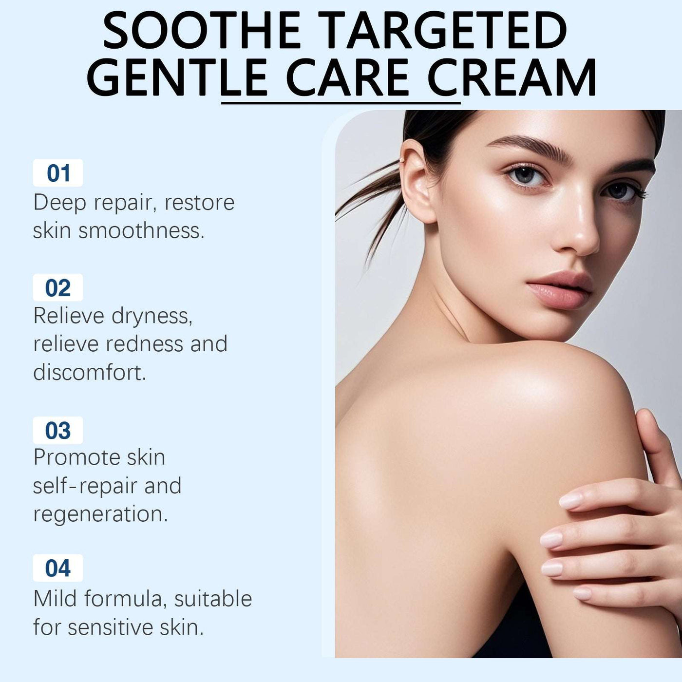Crème apaisante pour la peau