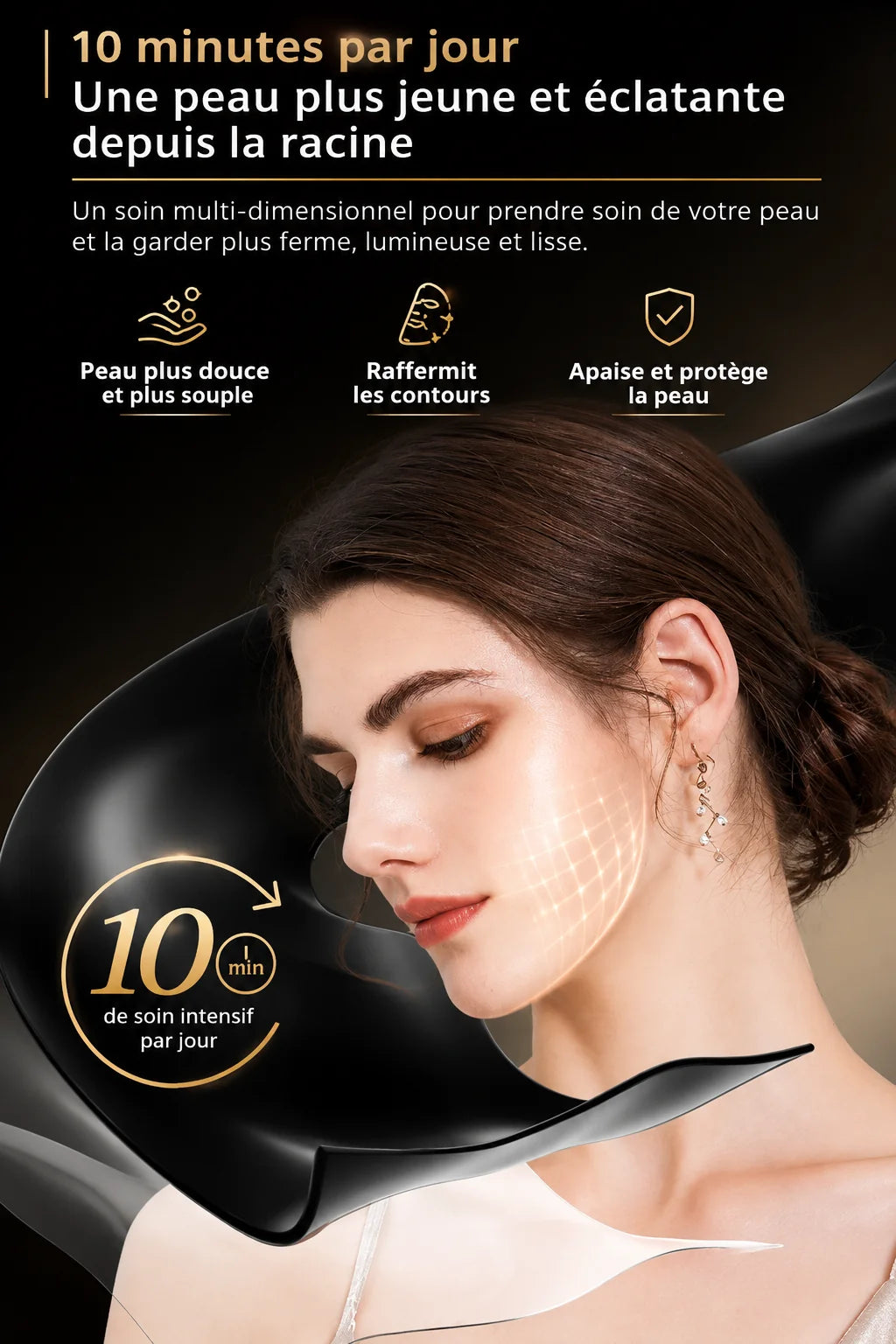 Masque LED Photothérapie Visage – Soin Beauté à Domicile